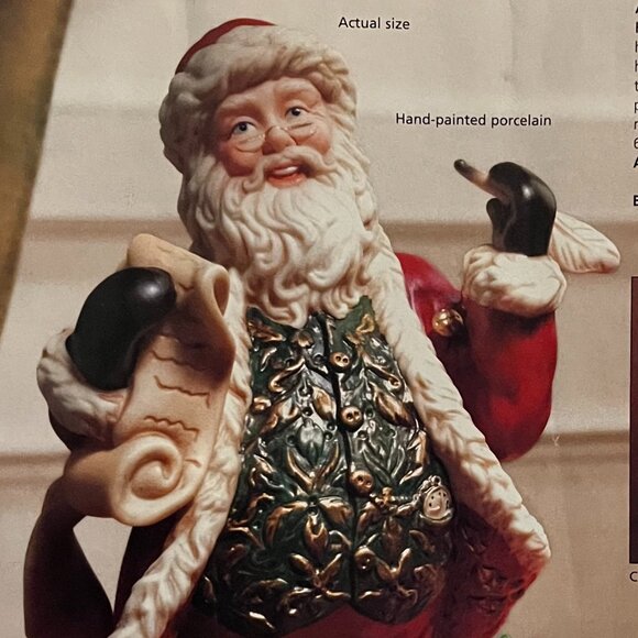 Partylite "Checking his List" Tealight Holder - Picture 4 of 5